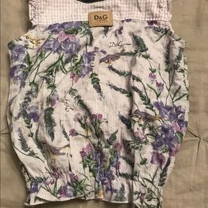 D&G girls top